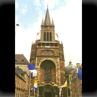Domportal in Aachen