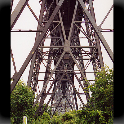 Eisenbahnbrücke in Rendsburg