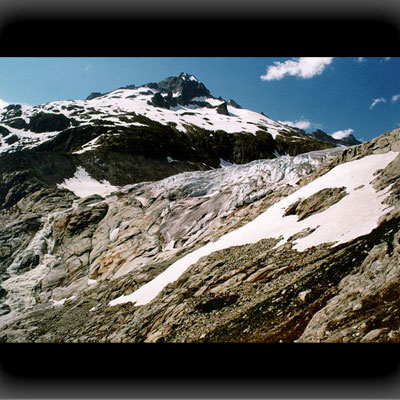 Rhone-Gletscher am Furka