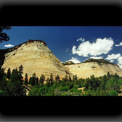 Zion NP: Checkerboard Mesa